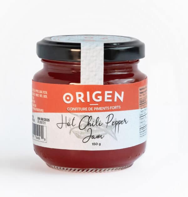 Origen Hot Chili Pepper Jam