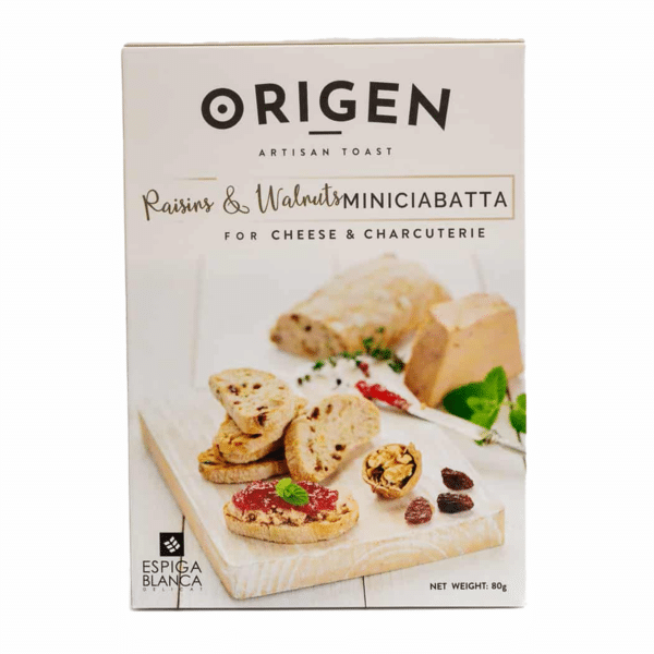 Origen Raisins & Nuts Miniciabatta