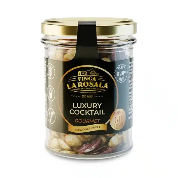 La Rosala Luxury Cocktail nuts Glass jar