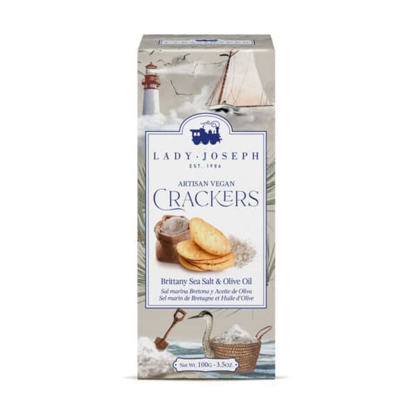 Lady Joseph Brittany Sea Salt Olive Oil Crackers