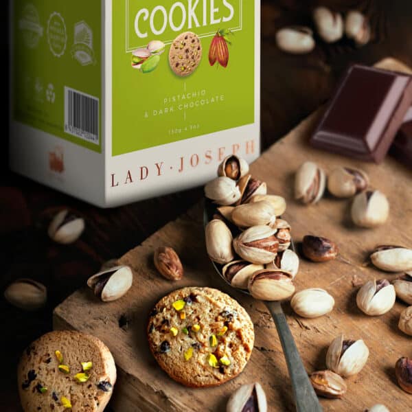 Lady Joseph Pistachio & Dark Chocolate Cookies - Image 2