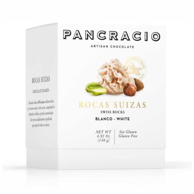Pancracio Swiss White Chocolate Rocks